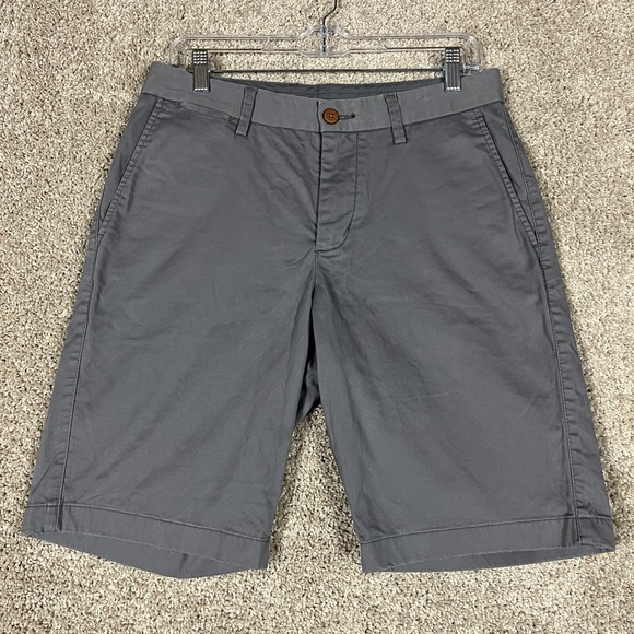 Tommy Bahama Chino‎ Shorts Mens 30 Gray Flat Front 10